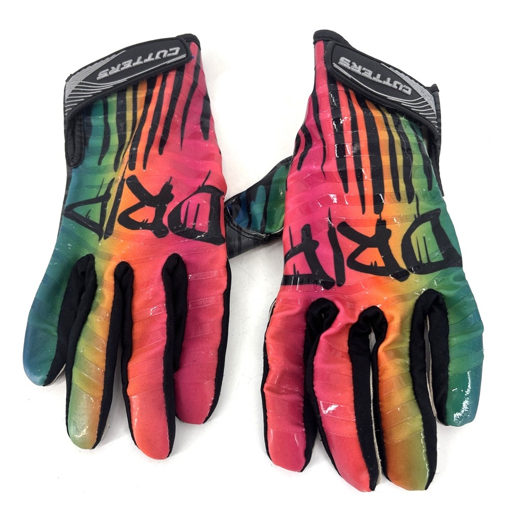 Cutters Rev‎ 3.0 Football Game Receiver Gloves DRIP Adult Small Sticky Grip